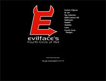 Tablet Screenshot of evilface.com